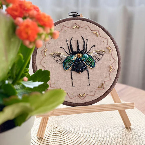 Gorgeous Beetle Stitching Diy Crafts